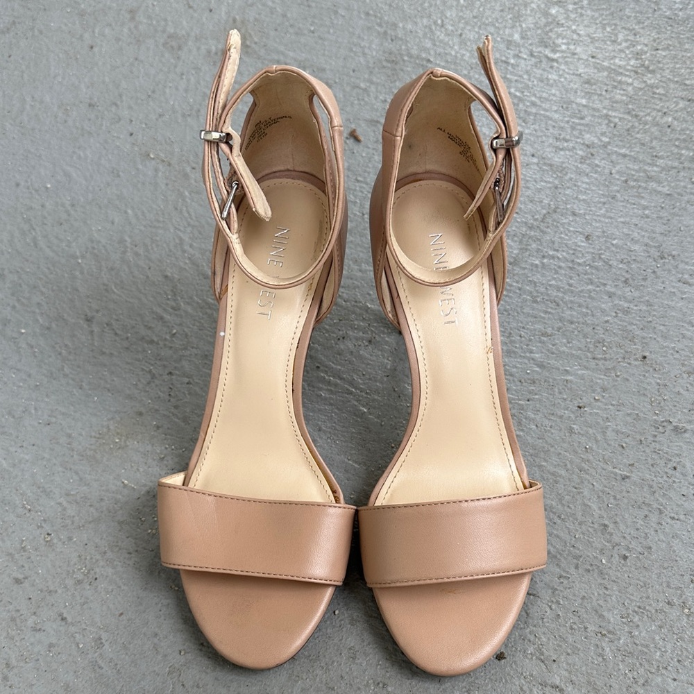 Nine West Women's Nude Heels